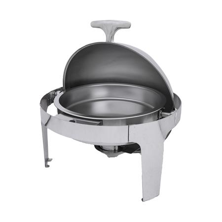 Chaffer Redondo para Buffet AT51363 | Mobiliario Restaurantero